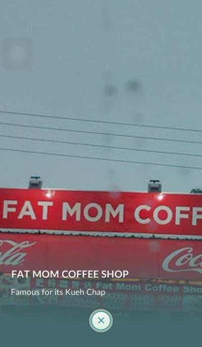 The Fat Mom Coffee Shop Pokestop near Jalan Penrissen