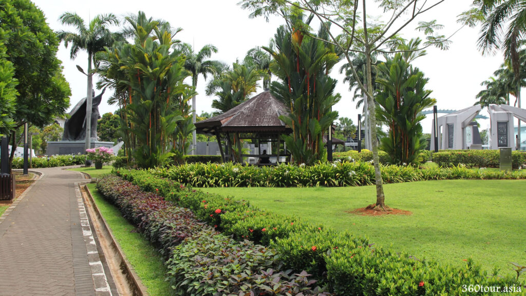 The Baruk Pavilion at Friendship Park Kuching