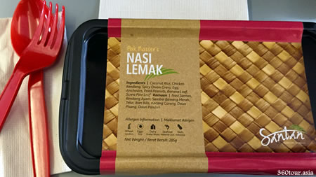 Pak Nasser’s Nasi Lemak on Air Asia Cafe