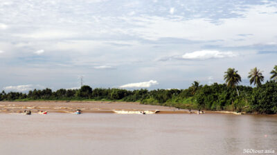 The Wave Surfer surfing the Tidal Bore current.