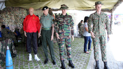 The Various Uniforms in the Army Forces.