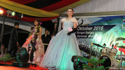 Contestant 6 with costume play from persona of Cinderella. 