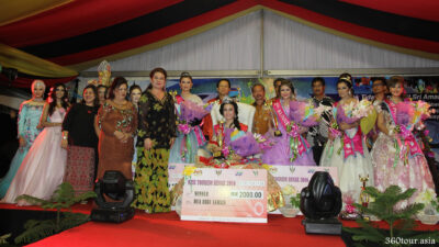 Miss Tourism Benak Group Photo.