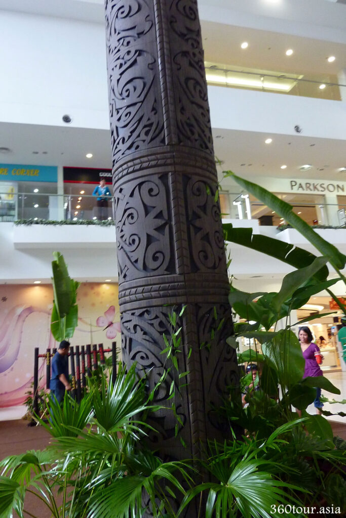 The Dayak Totem at Spring Mall
