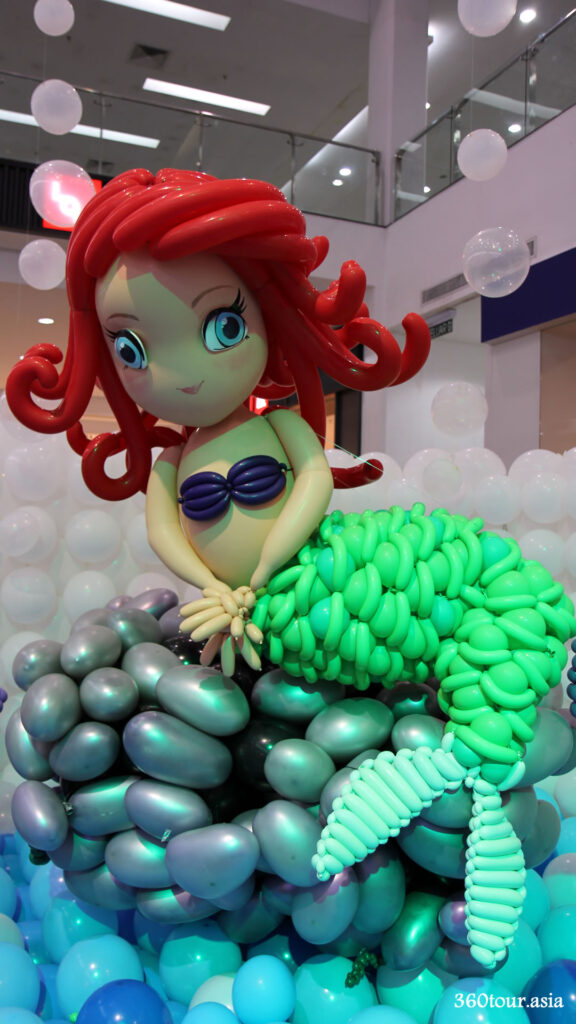 Ariel the mermaid princess is the main character in the Disney Animated Film 1989 - The Little Mermaid