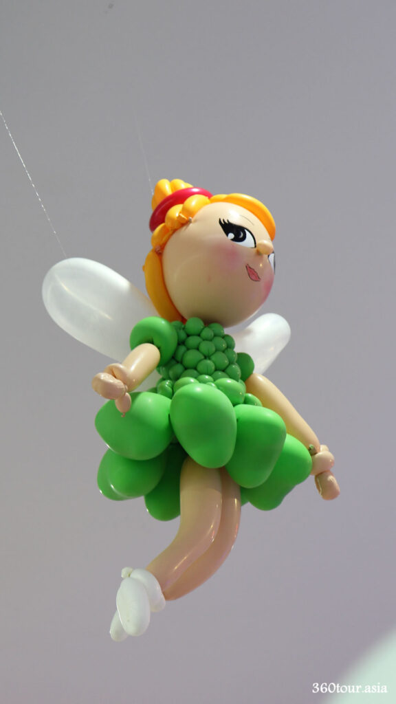 Peter Pan's Pixie friend - Tinkle Bell Balloon Sculpture