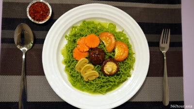 Green (vegetable) Noodles