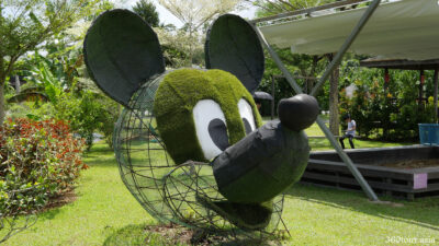 The Mickey Mouse Garden Sculpture