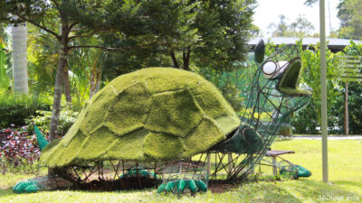 乌龟花园雕塑