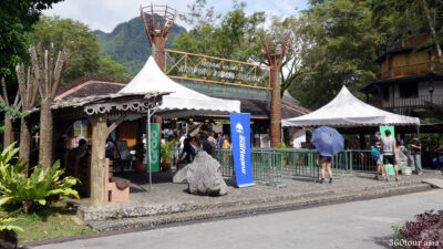The Entrance of the Living Museum - Sarawak Cultural Village - where the 20th Anniversary Rainforest World Music Festival Staged