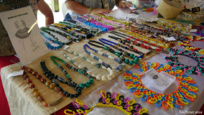 Beads and necklaces
