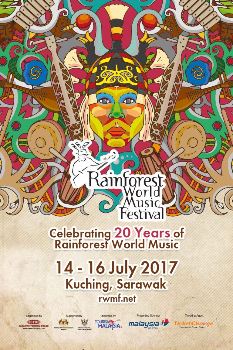 The Rainforest World Music Festival 2017 Program List 360Tour.Asia