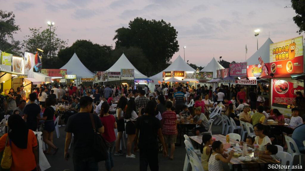 More crowd at Kuching Fest