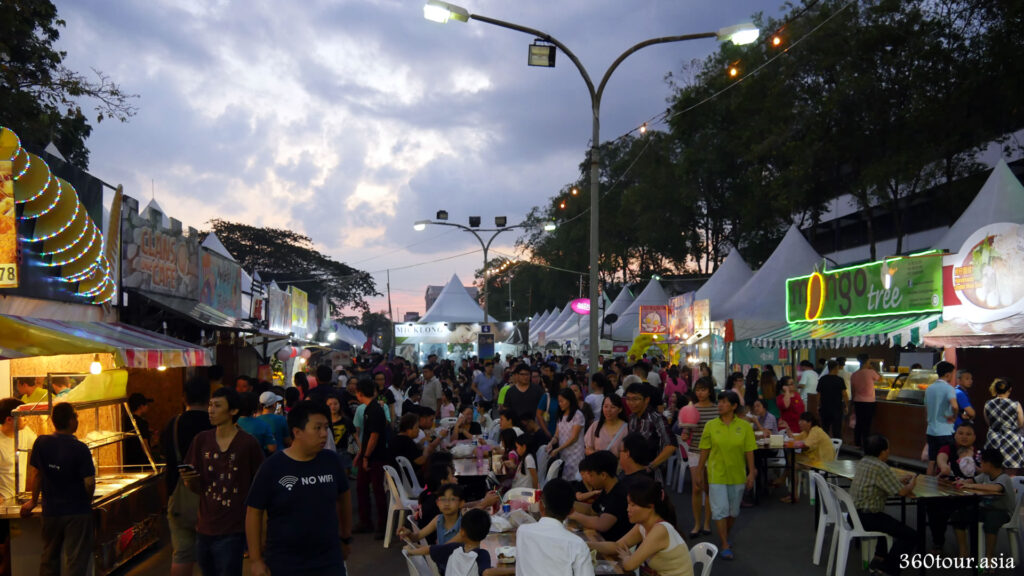 Another view of Kuching Fest