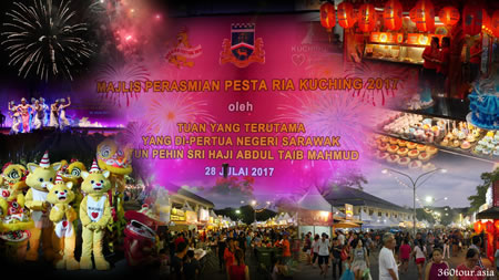 Kuching Festival Fair 2017 – Opening Ceremony at Day one (28 Jul 2017)