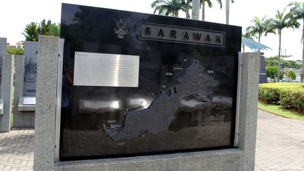 The Sarawak 3D granite mural