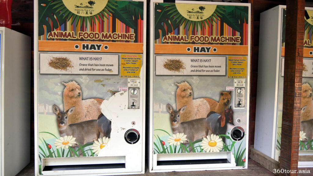 Specialize Hay vending machine for feeding of the animals
