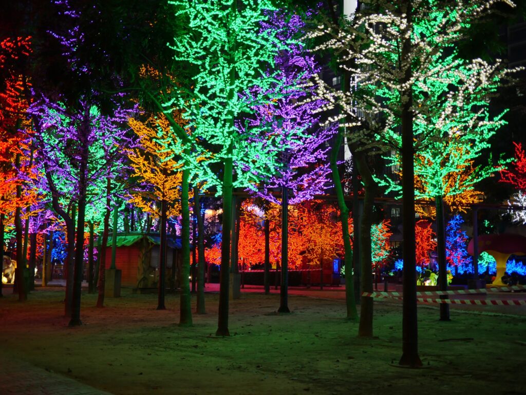 LED light trees