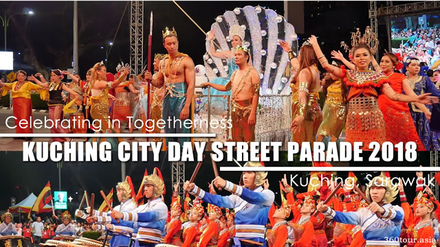 Kuching City Day Street Parade 2018