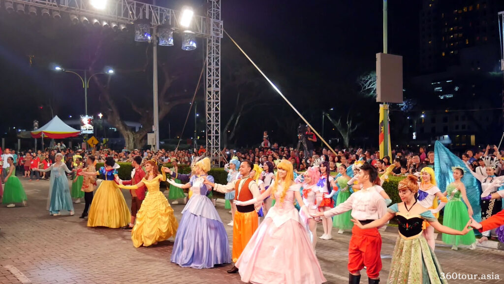 The Classical Disney Character dance performance by The Dance Academy Kuching