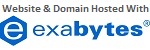 website and domain hosted on Exabytes