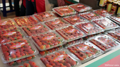 Strawberries for sale