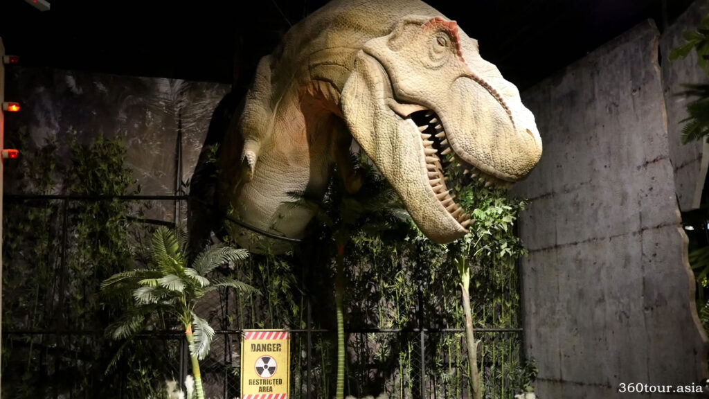 This Tyrannosaurus Rex might have just breach the perimeter