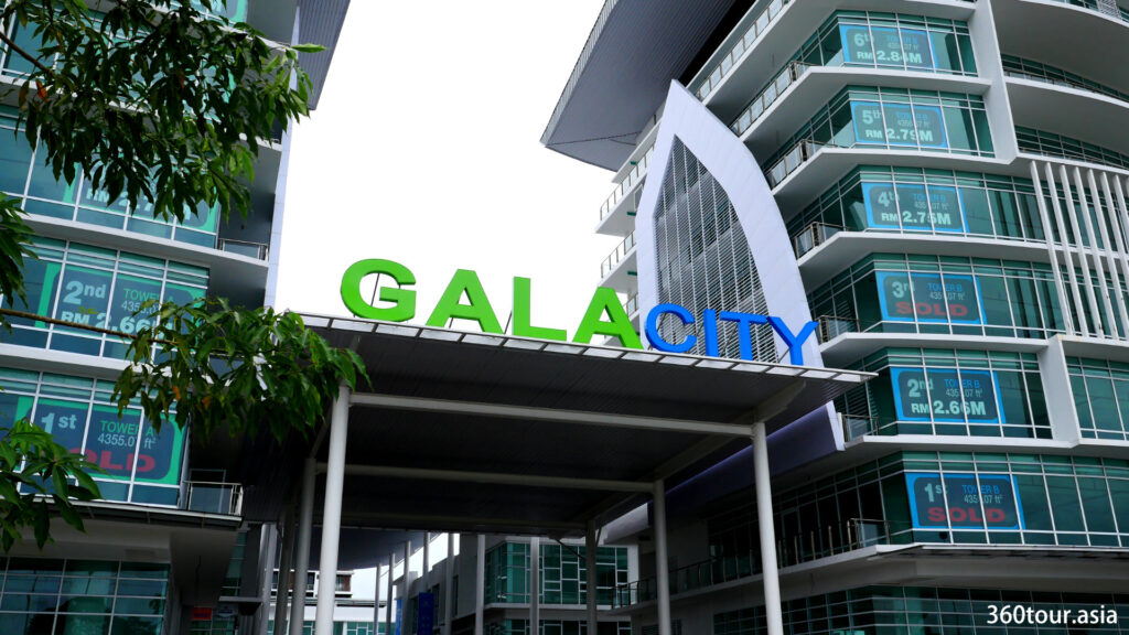 The Signage of Gala City Kuching