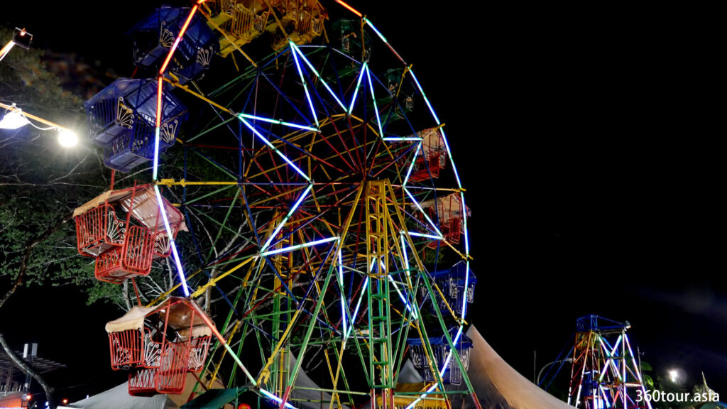 Ferries wheel at Kuching Festival Fun Fair.