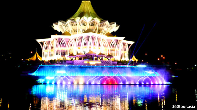 二零一九年重訪古晉河濱音樂噴泉
