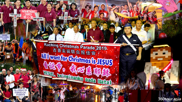 Kuching Christmas Parade 2019 “All I want for Christmas is Jesus”