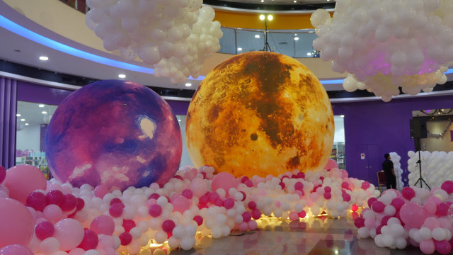 2019年富麗華氣球展示-來自5.88萬億英里的愛