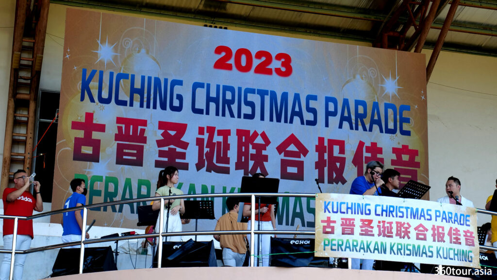 Preparation for Kuching Christmas Parade 2023.